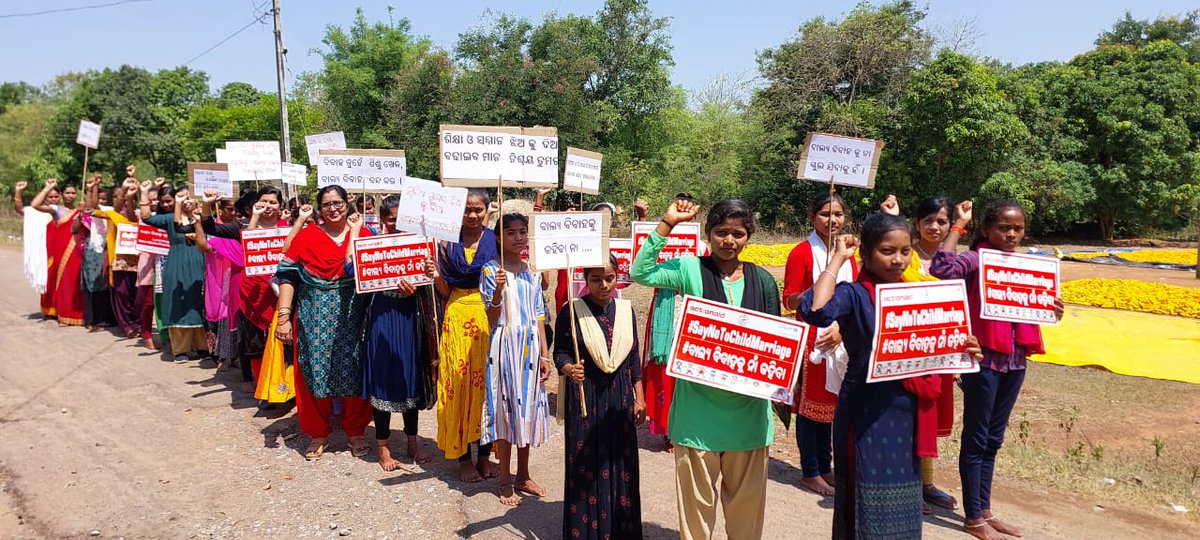 On Akshaya Tritiya, ActionAid Association, in collaboration with UNICEF and the Department of Women and Child Development, Government of Odisha launched a week-long campaign against child marriage across four districts of Odisha. As part of the campaign, adolescent girls held…