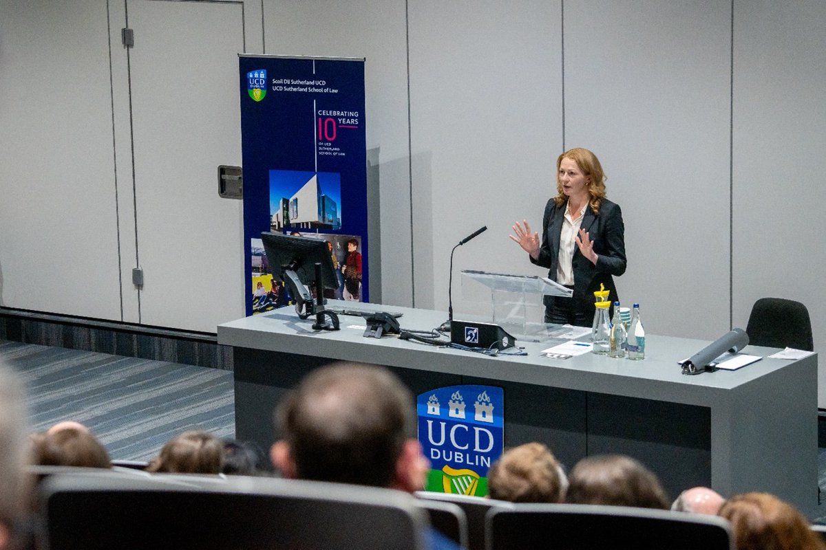 John M Kelly Memorial Lecture 2024 Judge Suzanne Kingston, 'On the role of constitutional identity: Teach solais or will-o’-the-wisp?” (18 Apr 2024) #UCDSutherland10 Report and pictures: ucd.ie/law/news/speci…