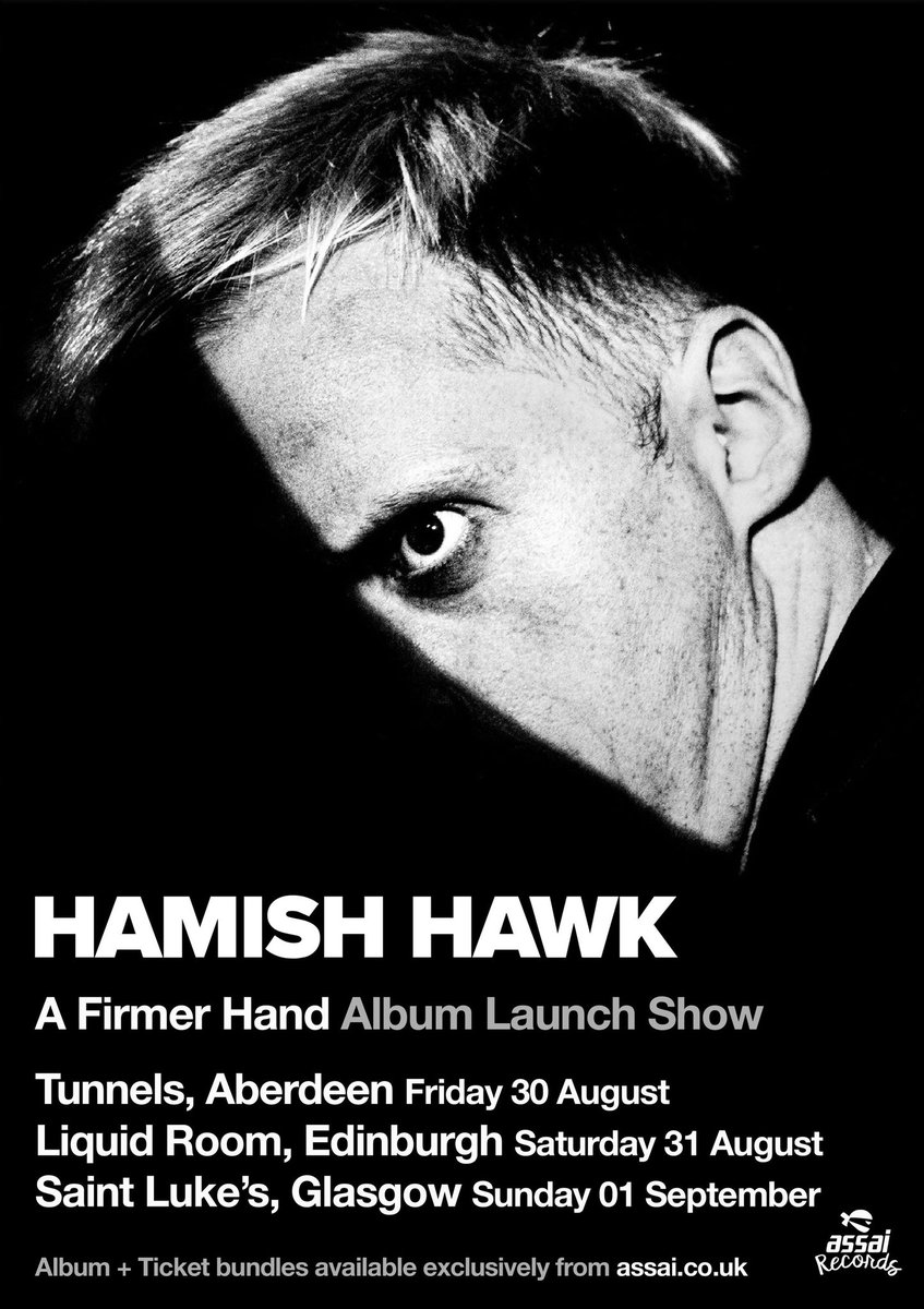 ICYMI… Album launch shows with Hamish Hawk! Info + tickets: assai.co.uk/collections/ha…