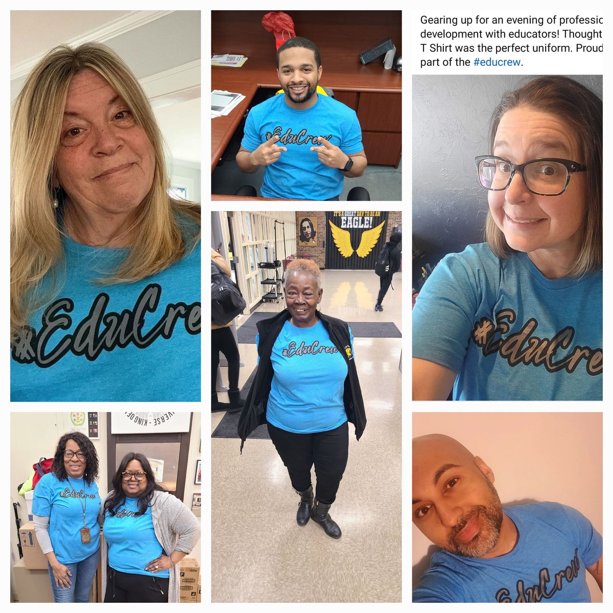 There's still time to nominate a #teacher to win one of these amazing #EduCrew tees as we celebrate #TeacherAppreciationWeek.

Simply like the post, RT, and tag your nominee. Winners will be picked at the end of the month. 

#teachertwitter
#edutwitter