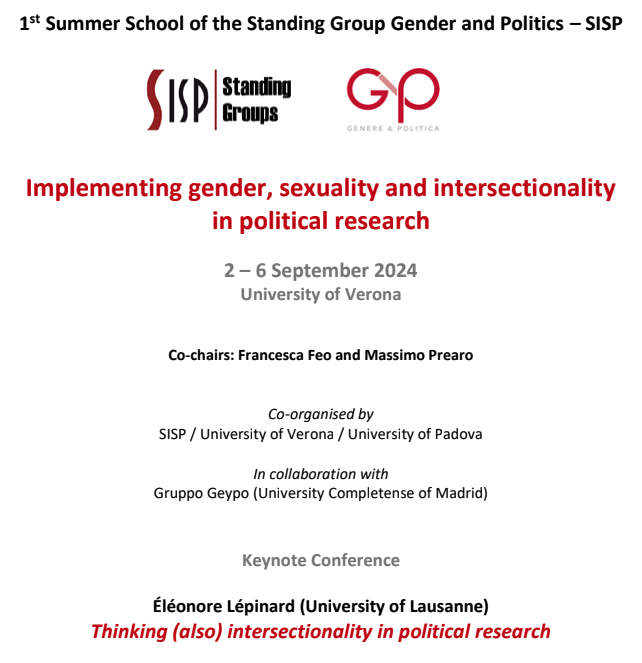 Gender & Politics | Genere & Politica tweet media