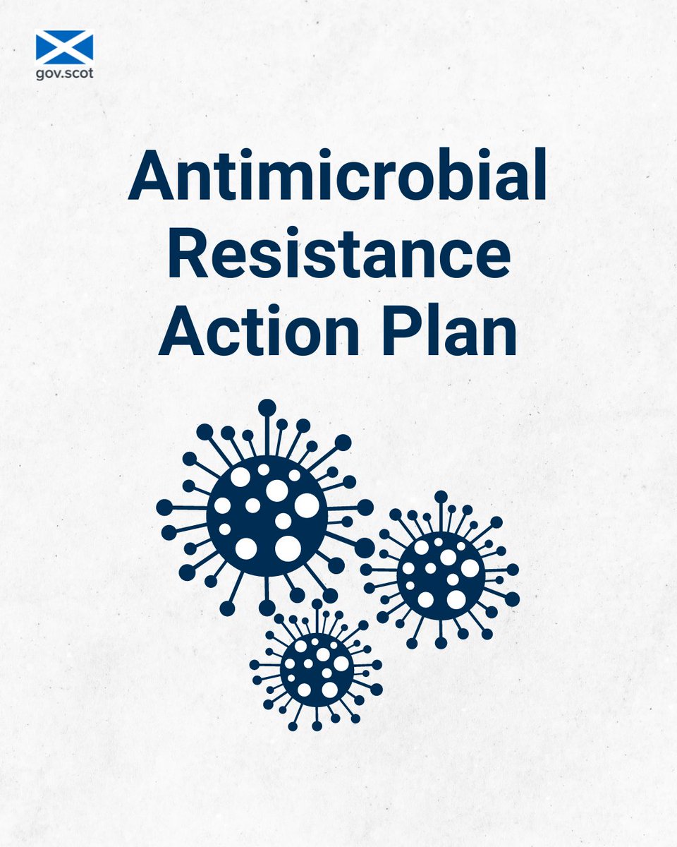 A new UK-wide joint action plan to contain and control resistance to antibiotics has been launched. Antimicrobial resistance is listed among the @WHO's top global public health threats and is estimated to cause 7,600 deaths in the UK each year. More➡️gloo.to/FF75