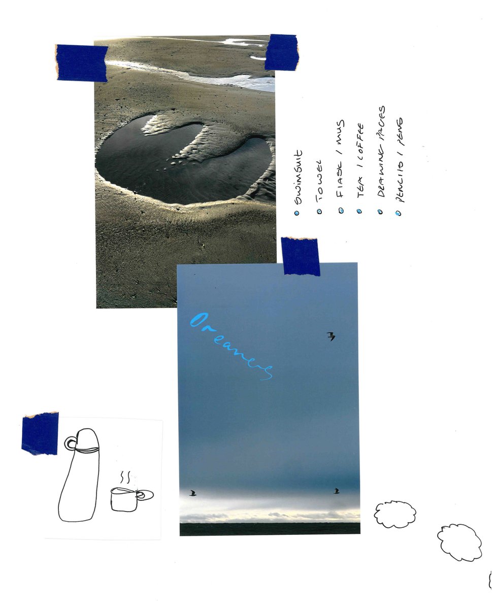 🌊Dreamers, an activity designed by artist Niamh Seana Meehan for @nimhafest and #nationaldrawingday 🌊 🗓10 May–19 May In Dreamers Niamh invites you to listen, float, and linger with an audio coastal walk. ccadld.org/public-program…