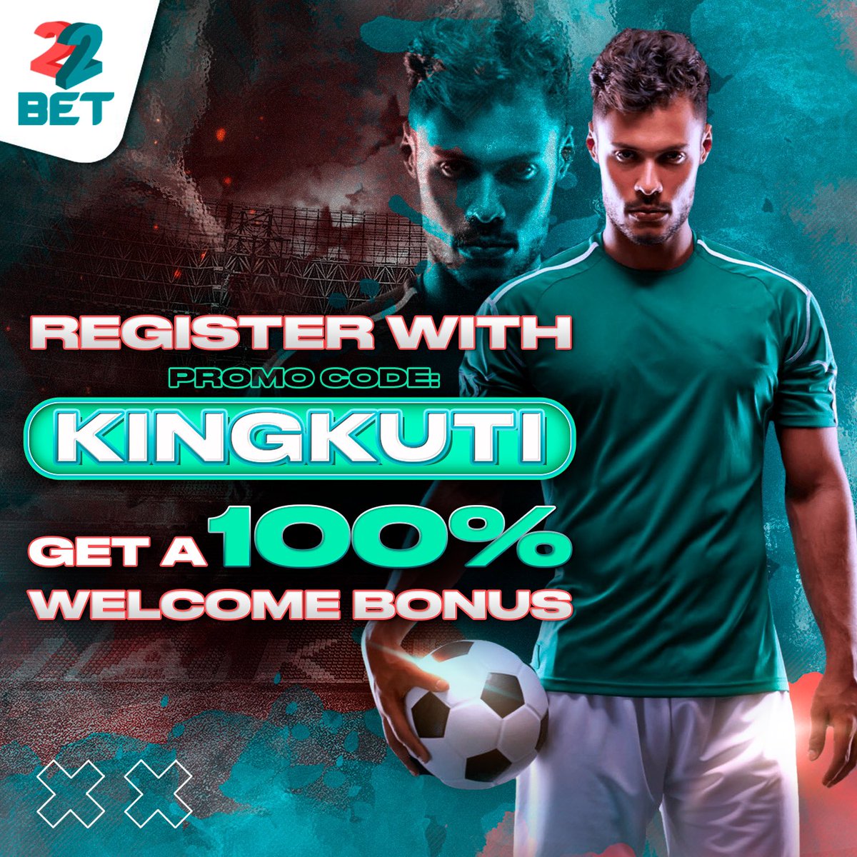 Today’s game on @22betNaija Code 👉 SNNSD Have you Registered on 22bet yet?? Register now using this link 👇👇👇 cutt.ly/4wiuliqi Promo Code ➡️ KingKuti