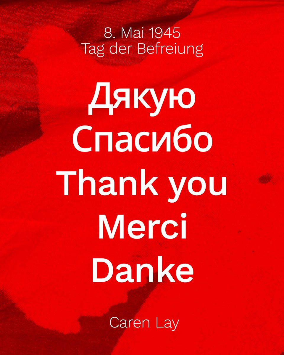 Heute ist #TagderBefreiung. Dieser Tag muss bundesweit Feiertag werden. Wir Gedenken der Opfer der Nazis. Wir danken für die Befreiung von den Nazis. Die Lehre ist: Wir müssen uns Faschismus und Krieg entgegenstellen. Nie wieder!