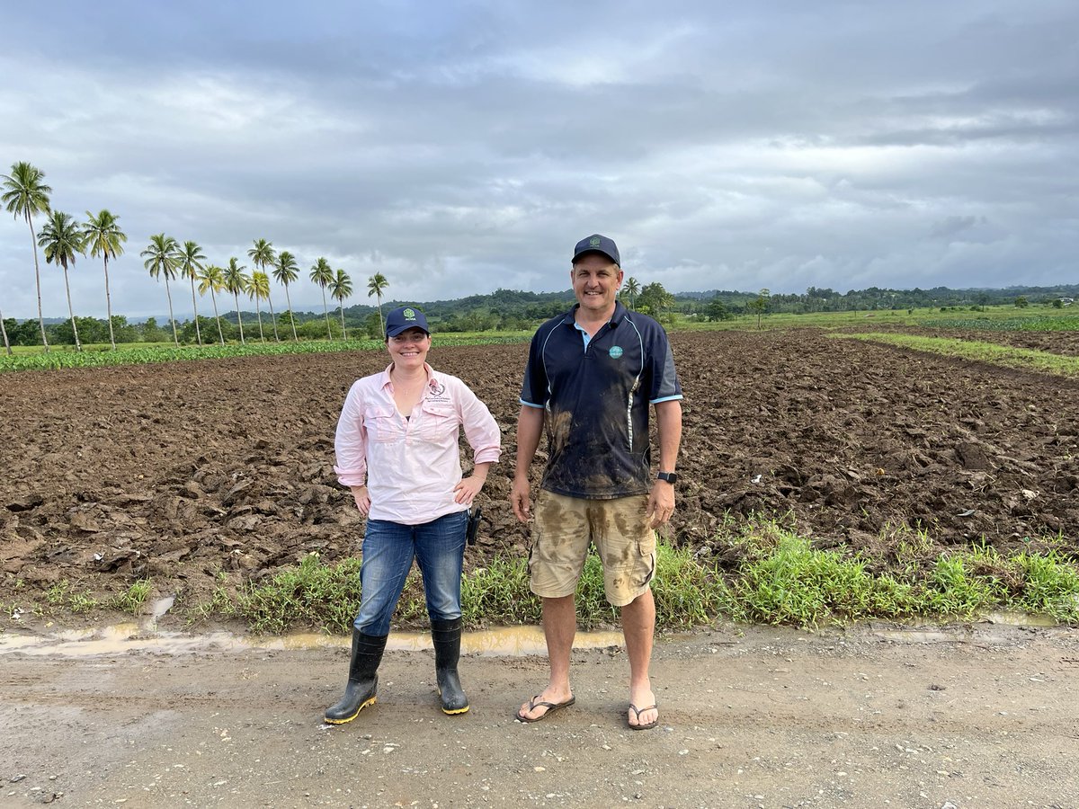 Having a great if not very wet week sampling soils around Muaniweni village in Fiji with some of our fantastic local colleagues to try and better understand soil fertility in the region <a href="/ACIARAustralia/">ACIAR</a> <a href="/spc_cps/">Pacific Community</a> <a href="/CSIRO/">CSIRO</a>