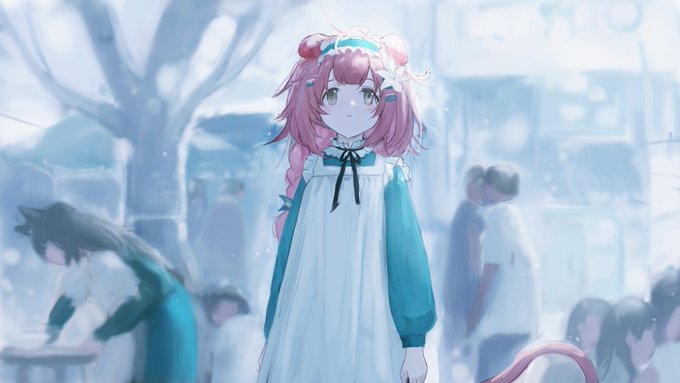 ゴールデングロウ(アークナイツ) ,ミヅキ(アークナイツ) 「(ΦωΦ