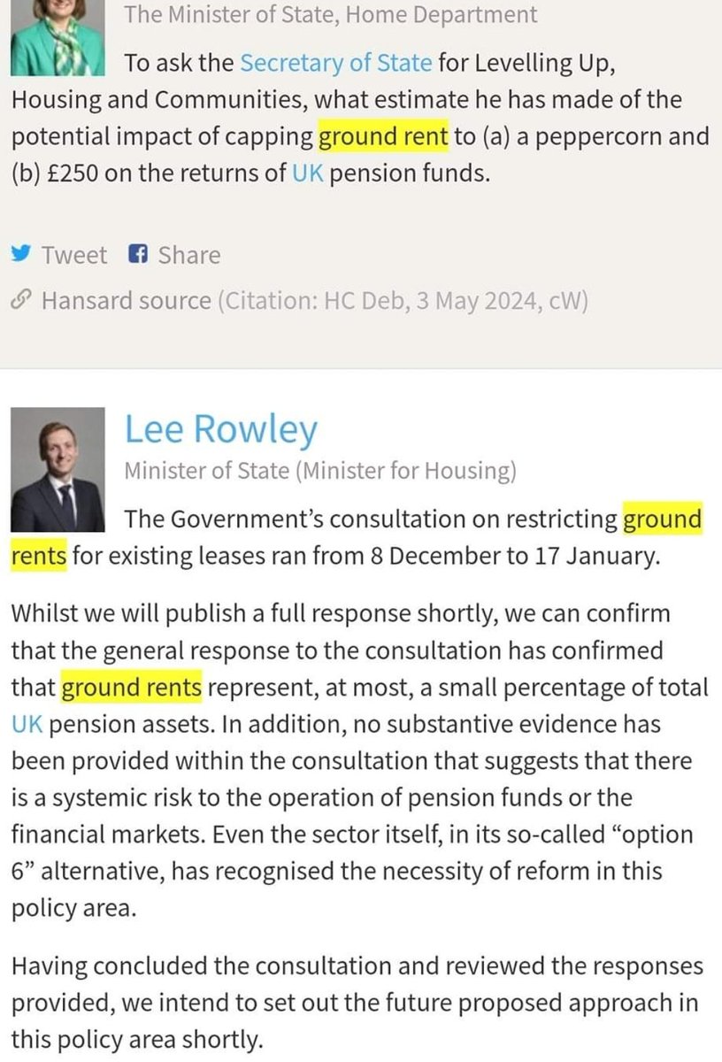 No doubt the freehold lobbiests are getting twitchy with the delay @luhc as @DesmondSwayne asks a question for his lobbying freehold pals.

@Lee4NED has already answered @redditchrachel

@Pensioners4GR @RFAssociation

#PeppercornGR #leaseholdScandal 

theyworkforyou.com/wrans/?id=2024…