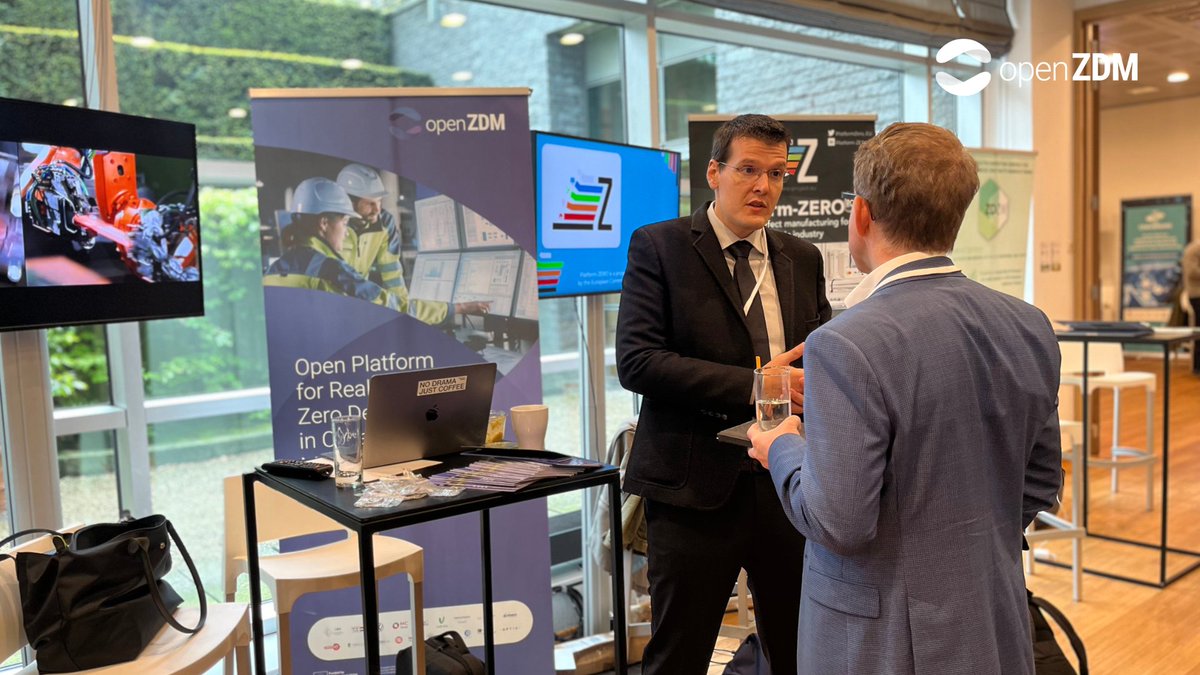 open_zdm's tweet photo. What a successful day for the #openZDM team at the amazing EFFRA ๐ฒ๐๐ฒ๐ป๐ - ๐ง๐ต๐ฒ ๐ ๐ฎ๐ป๐๐ณ๐ฎ๐ฐ๐๐๐ฟ๐ถ๐ป๐ด ๐ฃ๐ฎ๐ฟ๐๐ป๐ฒ๐ฟ๐๐ต๐ถ๐ฝ ๐๐ฎ๐๐, filled with #networking and fruitful talks! โจ
Our Coordinator, Nikolas Nikolakis talked about our innovative #open platform! ๐ก https://t.co/3pgBF4daN5