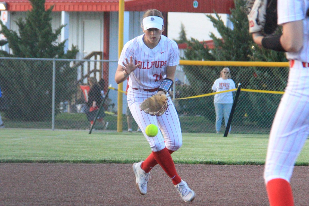 Two complete game pitching performances and four home runs resulted in @MacPupsSoftball claiming their 8th and 9th straight victories on Tuesday, as McPherson swept Andale 2-0 and 12-4 on senior day. Story: mcphersonsentinel.com/lady-pups-win-… #KSPreps @MHSBullpups