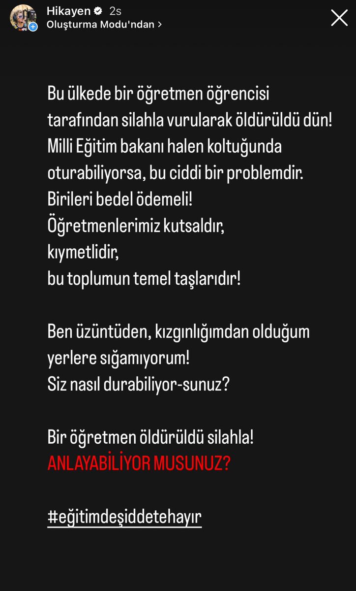 Anlaya-biliyor-musunuz? #EgitimdeŞiddeteHayır <a href="/tcmeb/">Millî Eğitim Bakanlığı</a>