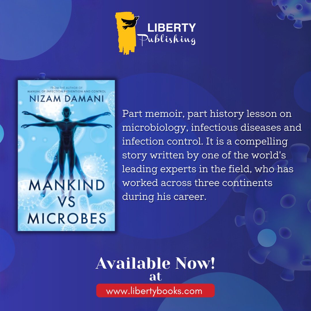 LibertyBooks_'s tweet image. Intertwines Prof. Nizam Damani&apos;s personal story with the history of infectious diseases, offering insight &amp;amp; inspiration for a better understanding of our battle against microbes.
Now Available: shorturl.at/ejKNV
#libertybooks #booktoread #pakistaniauthor