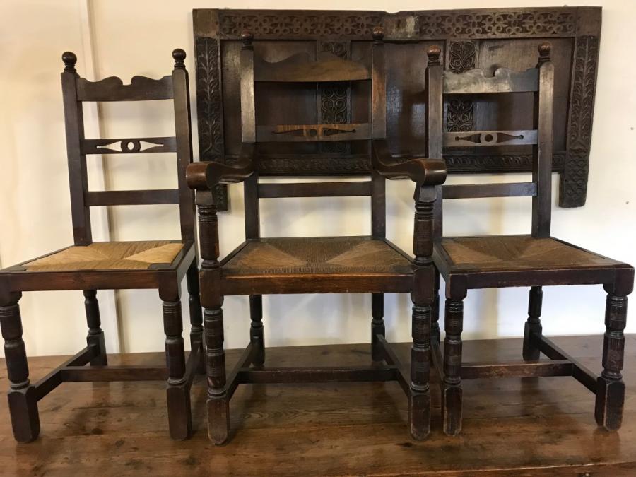 AntiqueTables1's tweet photo. A set of Eight Oak Rush Seats Chairs 

https://t.co/sj27ahgxR3

#setofchairs #antiquechairs #antiquediningchairs #antique #furniture https://t.co/odaeE8DXWd