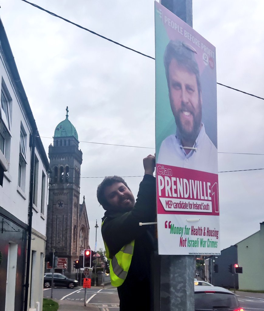 Solidarity with Palestine is a crucial part of my MEP campaign, and I've put it front and centre on my posters. I think we need to end EU funding and arming Israel. Full stop. Instead, spend that money on homes hospitals. Healthcare not warfare.