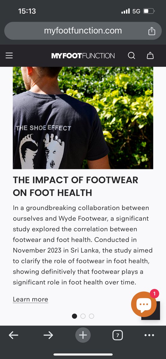 Today I found out that a foreign footwear company in collaboration with a podiatry related company collaborated to do research in Sri Lanka. 1/n