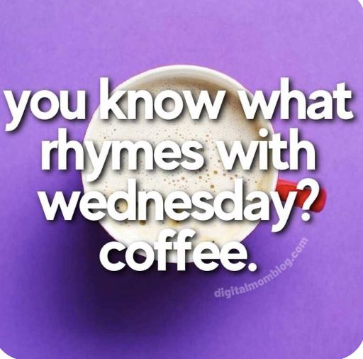 I’m up! Fill my cup! See how that rhymes? 😂😂😂Good Morning Y’all! Halfway there! ❤️🫂☕️☀️☕️😘❤️