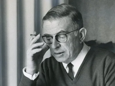 'What is life but an unpleasant interruption to a peaceful nonexistence.' #JeanPaulSartre