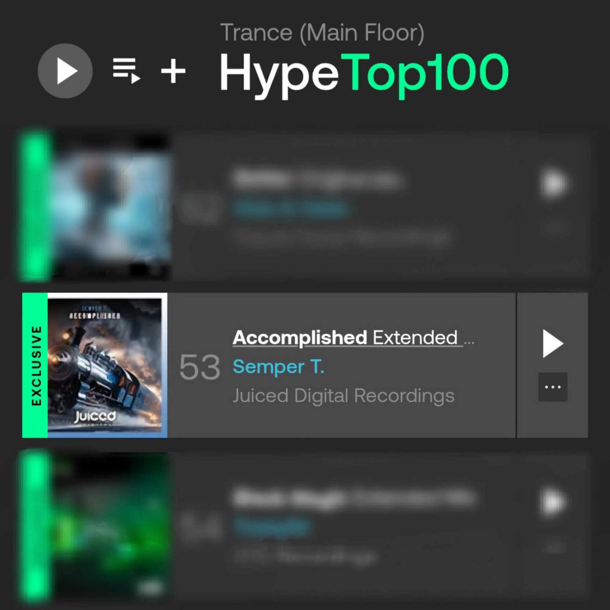 Now at no. 53 in the @beatport trance hype chart

Semper T. - Accomplished

Buy Now:
juiceddigital.ampsuite.com/releases/links…

Released by:
Juiced Digital Recordings

#trance #trancefamily #fypシ゚ #techtrance #upliftingtrance #juicedpure #releaseday #beatport #juiceddigital