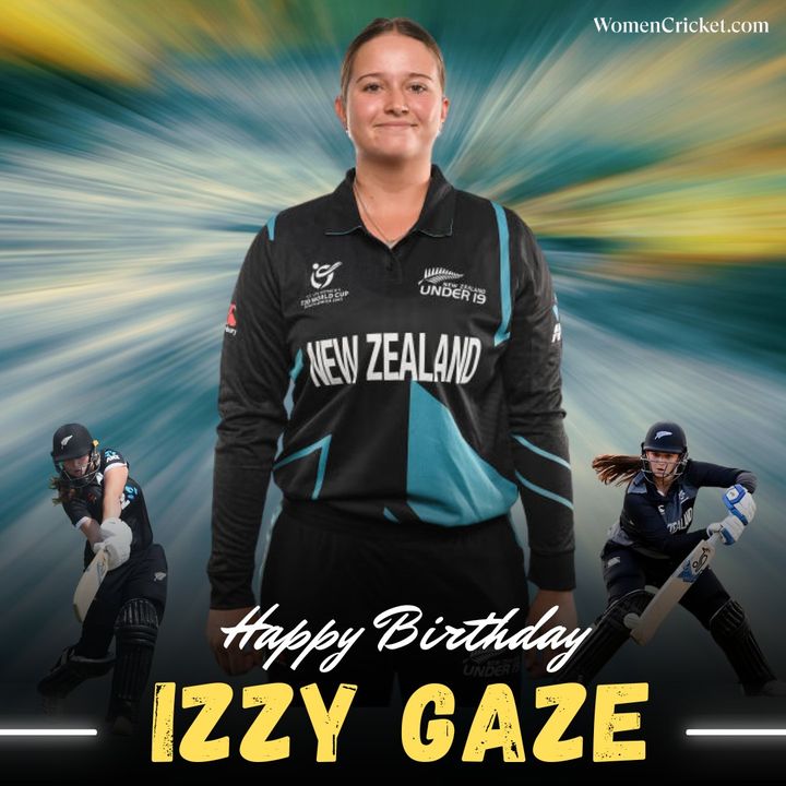 Happy Birthday Izzy Gaze 🎉🎉

#women #cricket #Isabella #gaze #newzealandcricket #bday #CricketTwitter #WomenCricket