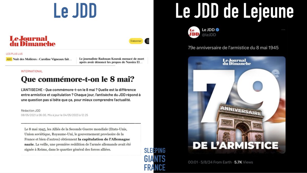 Lorsque le #JDD était encore un vrai journal, il publiait des petites fiches didactiques.
La nouvelle rédac nommée par Bolloré ne les a visiblement pas lues 🤡
#BolloréWorld