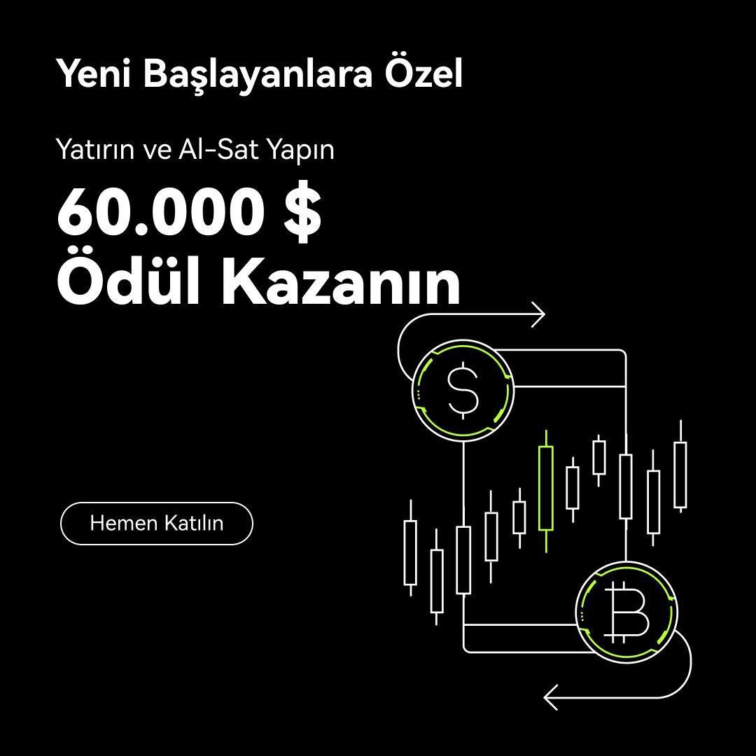 #OKX'te yeniyseniz kaçırmayın! 👀

Al-sat deneyimi olmayanlar için özel etkinlik:

🚀 60.000 USDT'lik vadeli işlem fonu
📱 iPhone 15 Pro Max
📲 iPad Air
📈 TradingView Plus (Yıllık) Abonelik Paketi
💰 USDT ve daha fazlası!

Detaylar için: okx.com/tr/campaigns/d…

Hemen %45…