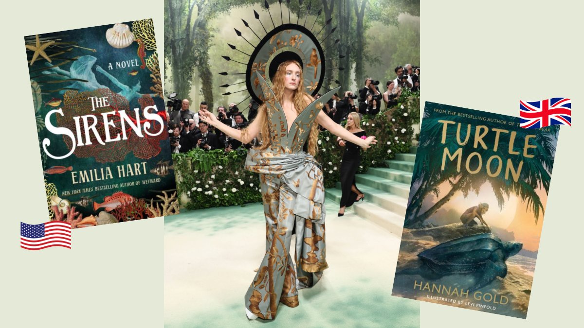 For Harris Reed's incredible look, @BNBuzz chose The Sirens by @EmiliaHartBooks and we've gone for Turtle Moon by @HGold_author - which one do you prefer? Poll below! ⬇️ #LooksToBooks #MetGala