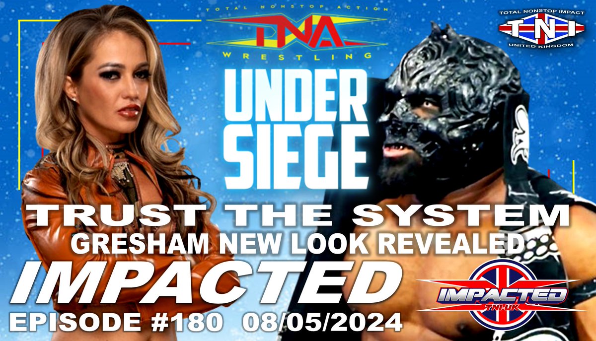 #TotalNonstopIMPACT #TNIUK #IMPACTED #UnderSiege Review #TheSystem stole the show alongside @The_Ace_Austin & @MustafaAli_X. Review of last week's @ThisIsTNA special & the outstanding matches that were on show. Live via YouTube/Twitch 6pm UK 12pm/1pm US youtube.com/watch?v=J7cw5l…