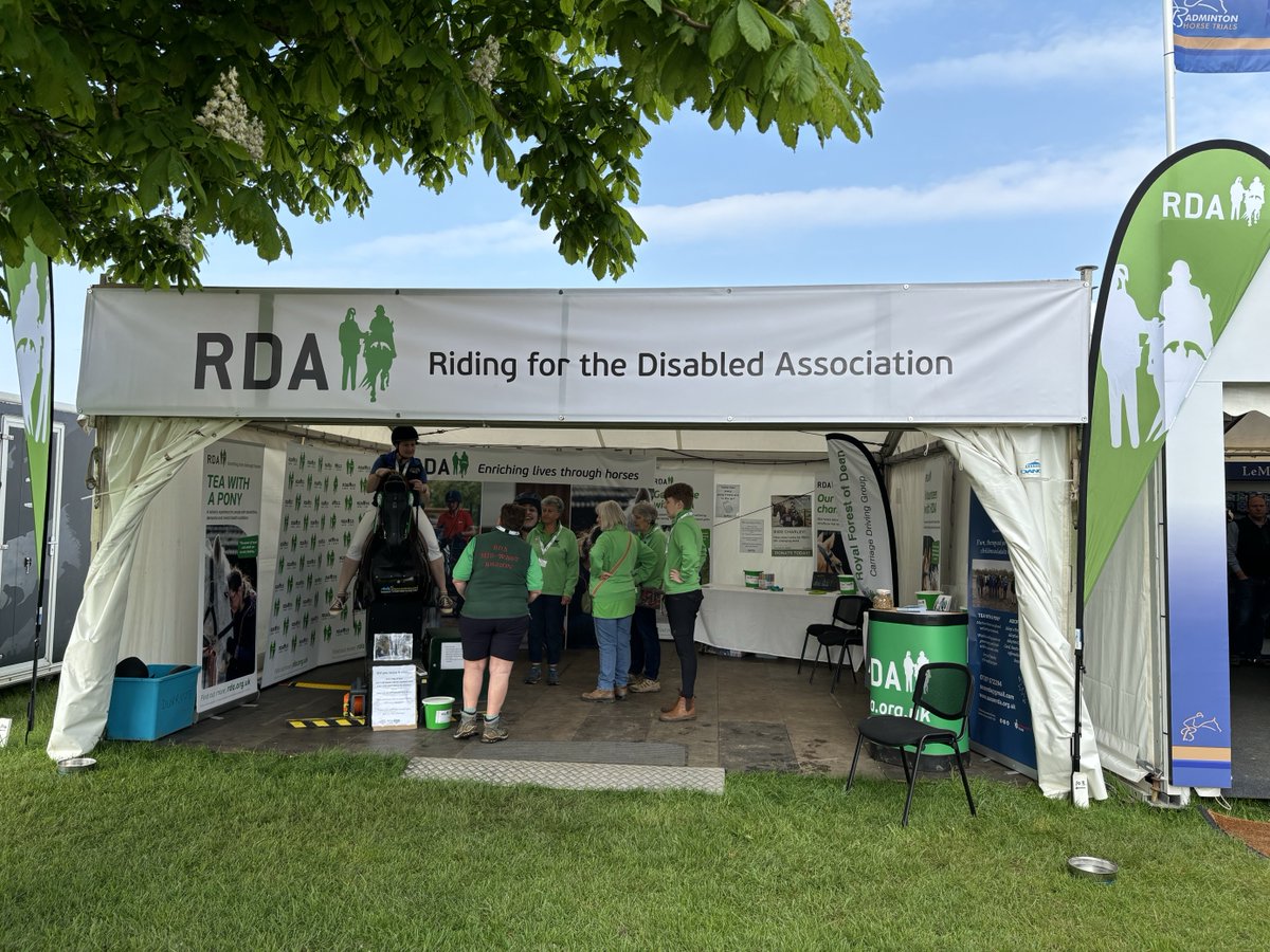 We're here at Badminton Horse Trials! Come on down to Stand 103, Somerset Way to get involved, ride Charley our mechanical horse and meet the fabulous volunteer team. We have so much planned this week you don't want to miss out!