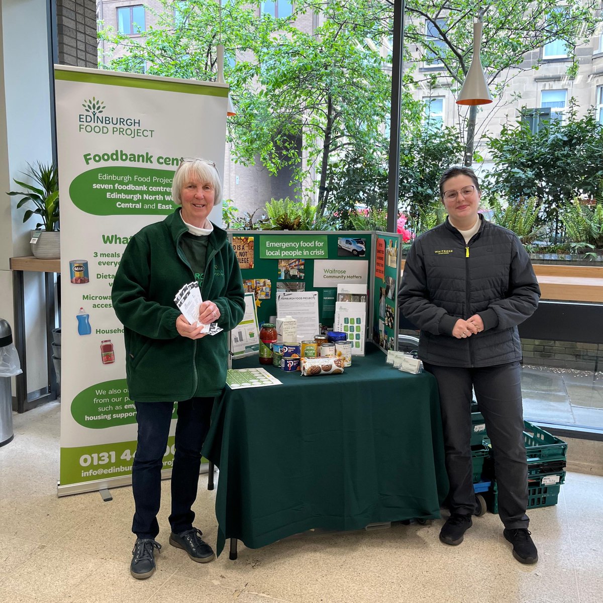 The force was certainly with us this #StarWarsDay 💫 Thank you to everyone who donated to our foodbank collection at Waitrose Morningside on Saturday 4 May. Together you gifted 656kg of urgently needed items to the #FoodBanks 🥫 Thank you 💚 #Edinburgh