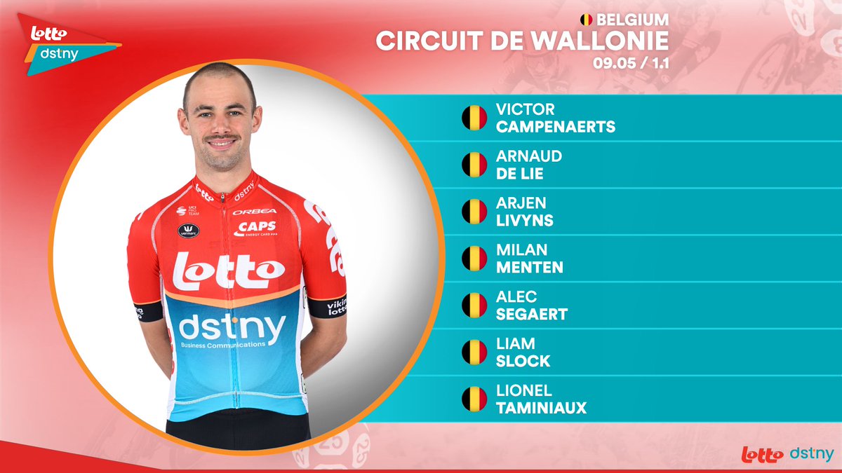 🇧🇪 #CircuitdeWallonie The squad is ready for Circuit de Wallonie tomorrow 🤘