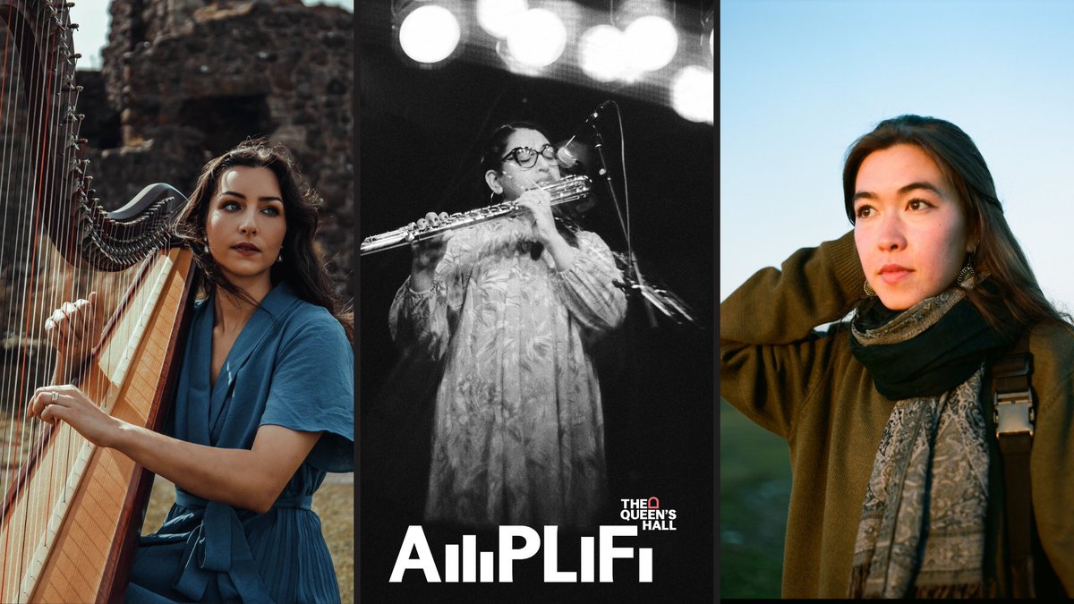 📢 JUNE 2: AMPLIFI, with: @GirlMatharu @DiljeetB_Flute Miwa Nagato-Apthorp 🤝 In partnership with @queens_hall 🗓️ Sun 2nd June, Doors 5pm 🎟️ thequeenshall.net/whats-on/ampli…