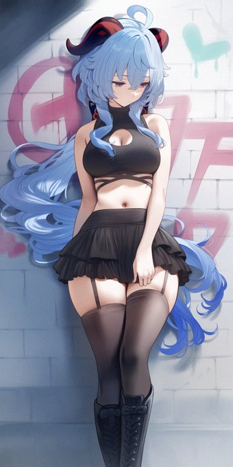 Ganyu (Tap to see full image)   #原神 #GenshinImpact 