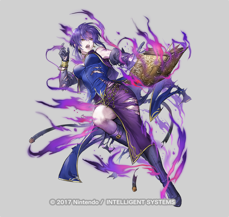 ファイアーエムブレムヒーローズ「闇に舞う蒼鴉 ウルスラ」描かせて頂きました！！どうぞよろしくです
#FEヒーローズ #FEHerose