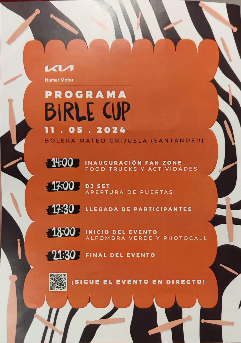 Hemos venido a la presentación de la #BirleCup en el <a href="/PFCantabria/">Palacio de Festivales de Cantabria</a> que comenzará este próximo sábado 11 de mayo en la bolera Mateo Grijuela en Santander.