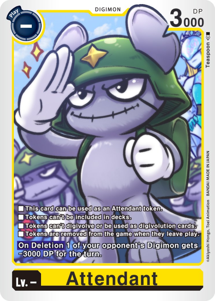digimon tcg token cards Diaboromon Token for Digimon Card Game main image 0
