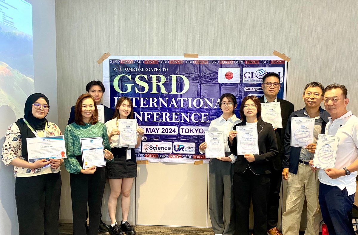 The @gsrdconferences International Conf of 06th-May in Tokyo ,Japan
Organized By : @gsrdconferences
Media Partner : @all_int_conf

#allinternationalconference #Tokyo #Japan
#events2024 #Japaninternationalconference 
#conferenceinusa #successfulevent #succssfuleventeventinTokyo
