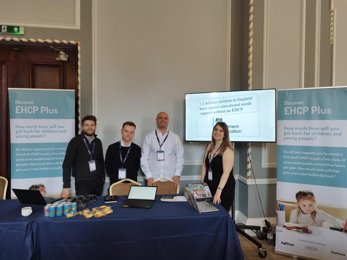 Excited to meet attendees at the IGPP National #SENDConference in Manchester today! 🎉 In partnership with Outcomes Matter Consulting and Datnexa, we're waiting for you to come try #EHCP Plus at Stand 9 - and you could win an iPad! 🌟
@IGPP_ #igppSEND #SEND #specialneeds