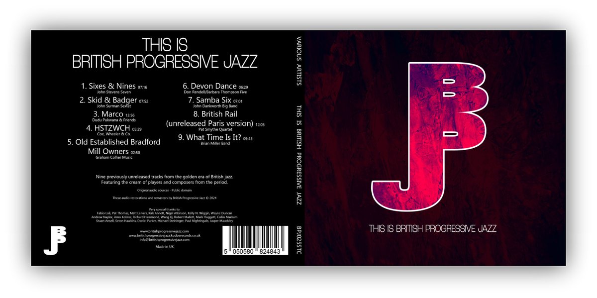 Coming soon!
britprogjazz.bandcamp.com/album/this-is-…
#Jazz #JazzRock #JazzFusion