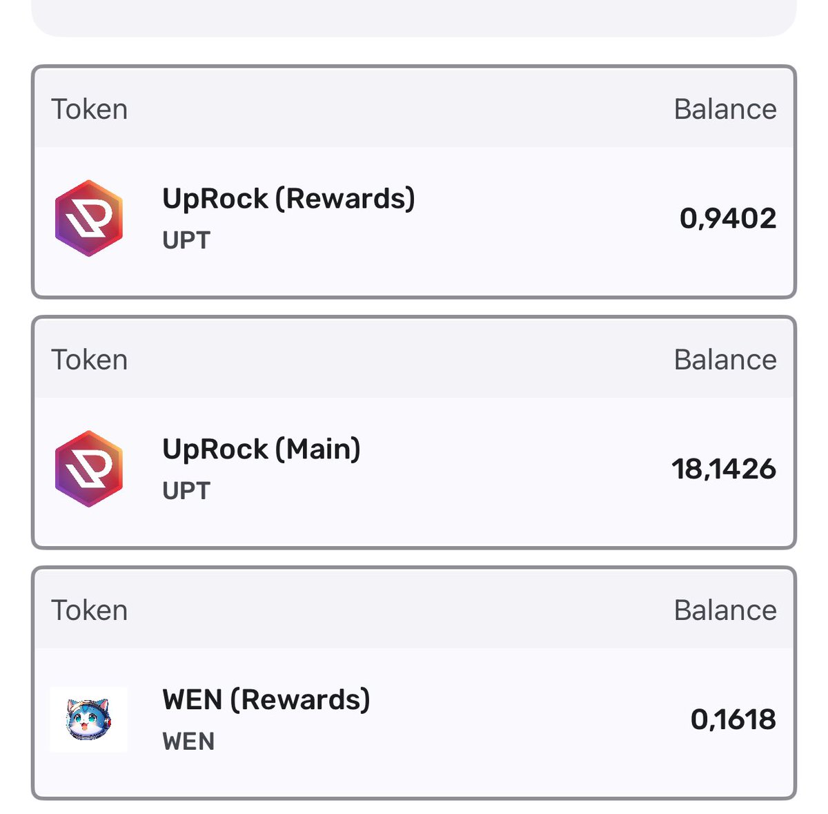 everythingg100's tweet photo. @Sheto_eth New Airdrops : UpRock AI Solana
🏷Reward : Up to 30 UPT ( For All )
🔥🔥BONUS WEN COIN🔥🔥
🪂Register :
https://t.co/50m4lUEw4V
➖️ Download App
➖️ Login >Connect WiFi/ Data
➖️ Login to Uprock Web
➖️ Complete Profile
➖️ Back To App
➖️ Mine
UpRock is now traded on $0.49 https://t.co/HTMJBhFmHa