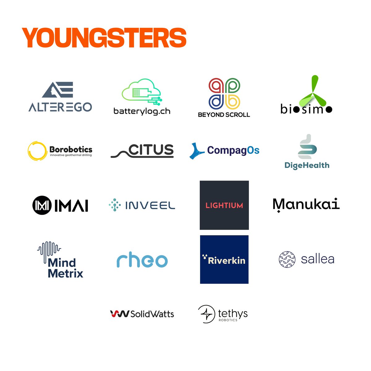 startupdays_ch's tweet photo. These startups will #pitch at #SUD24 on 30.05.24! Our expert jury carefully selected 18 promising #startups for their innovative #DeepTech or #AppliedTech ideas. Three of them caught the jury’s attention, “Catches of the Jury”, &amp; will be announced on-site: https://t.co/QAd2WgWu5w https://t.co/gXkMRFT3tu