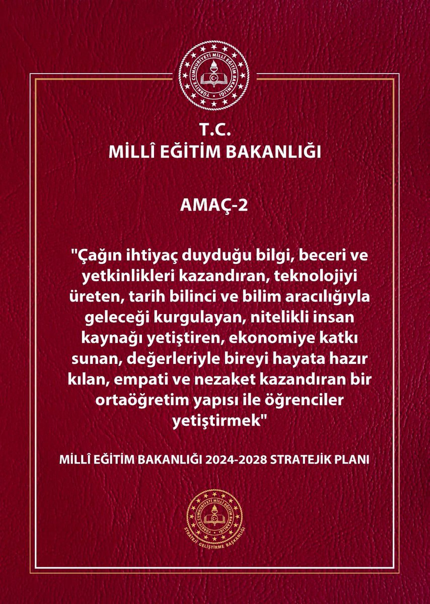 MEB Strateji Geliştirme Başkanlığı (@meb_sgb) on Twitter photo 