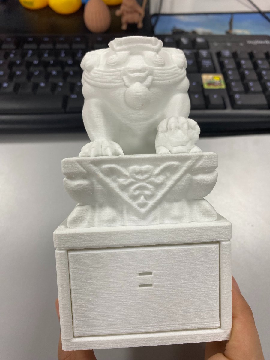 SirayaTech's tweet photo. Didn’t pay attention to the filament remaining amount, and then... 

But please look forward to the ABS white and other engineering filaments we are preparing to launch this month!

#filamentpictures #fdmprint #3dfilament https://t.co/I6tKOScjyW