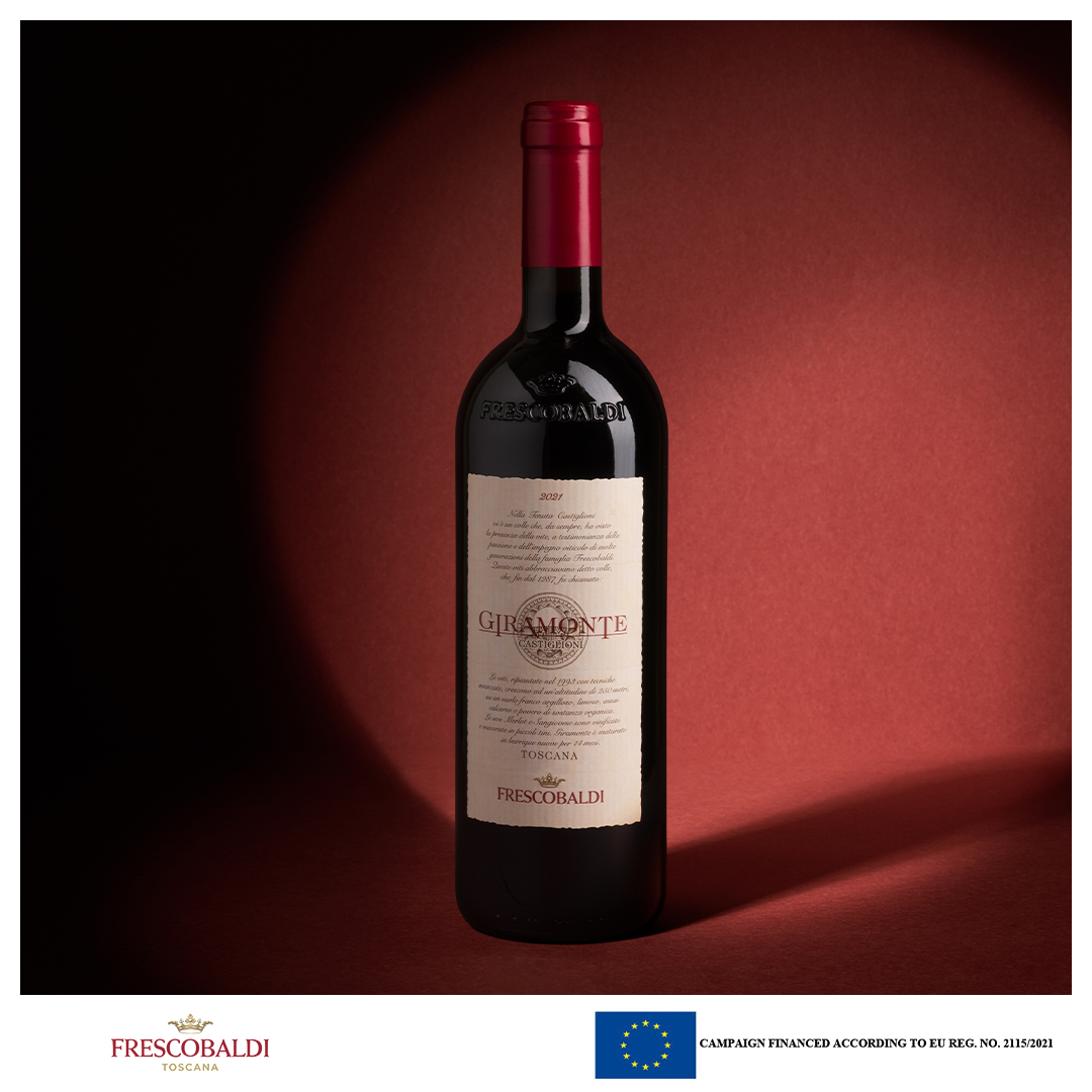 The curtain opens, and Giramonte takes the stage. Its opening act? Ruby red tints and a kaleidoscope of red fruits.

#Frescobaldi #MarchesiFrescobaldi #ToscanaDiversity