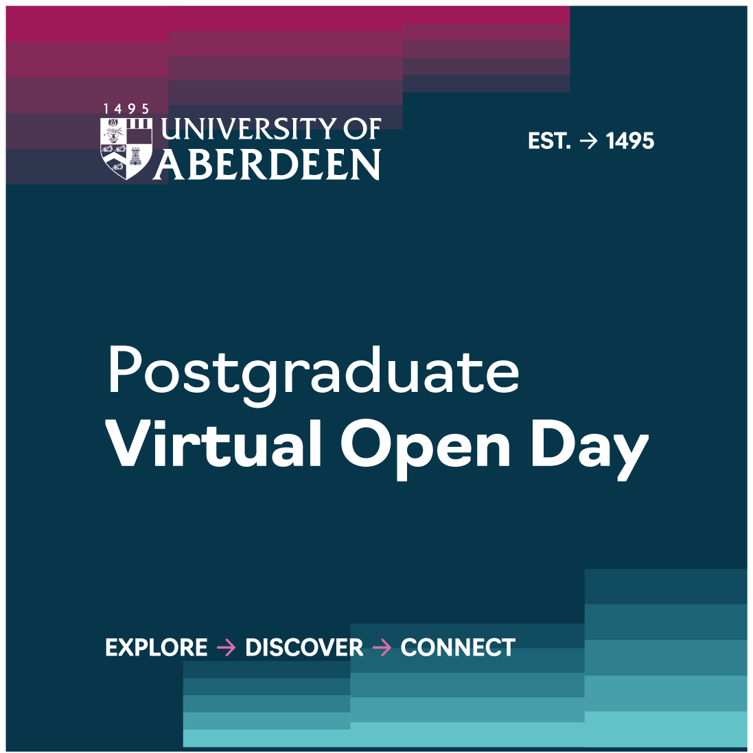 Considering studying a Masters at Aberdeen? Register for our Postgraduate Virtual Open Day which takes place on Thursday 16 May, where you can speak live to academics and students and take virtual tours of our campuses. Find out more and register here: abdn.io/FM