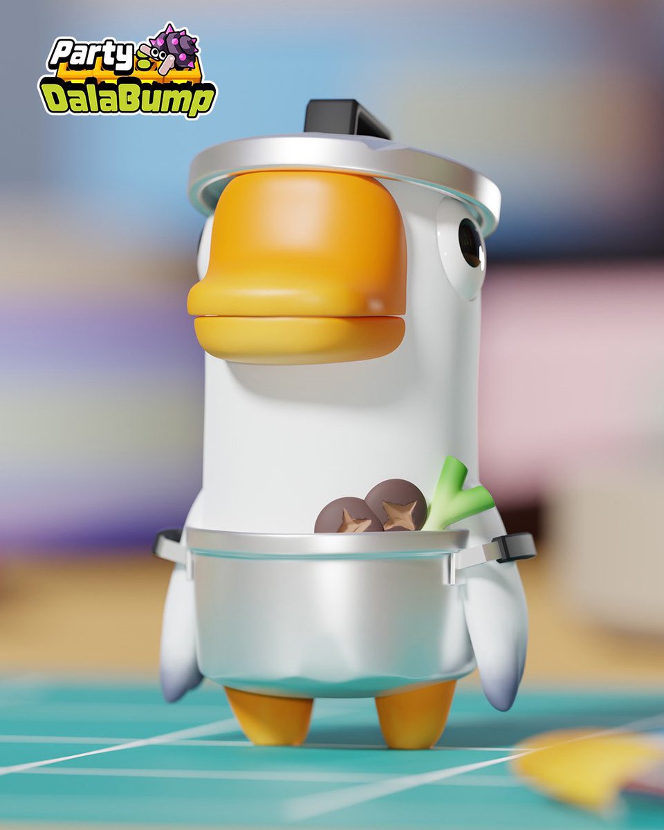 'Honk, honk! I'm Honky the Goose—nice to meet you all! 

Oh, hold on, why is everyone looking at my pot? Don't get it wrong, they're not for cooking!'

#PartyDalaBump #Partygame #Gaming #Mobilegaming
