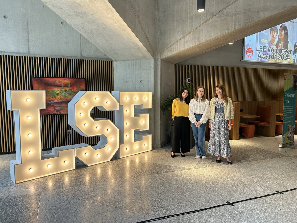 Last week we attended the @LSEVolunteering Awards where our amazing volunteer Ella was shortlisted to reach the final five! 🏆 It was an inspiring event showing the massive difference volunteering can make to both charities and volunteers who gain so much from it.