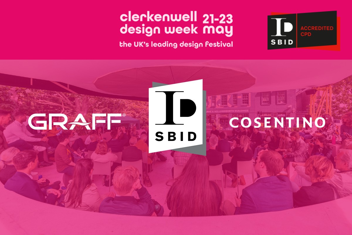 SBID is hosting a talk with @Graff_Designs x @CosentinoUK at this year's @CDWfestival , join for an illuminating discussion about luxury bathroom design. Cosentino City London 5-6pm, 22 May 2024 SBID Members earn 2 x CPD Points for attending! Register: bit.ly/4dzU2jw