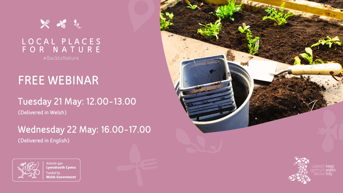Want to get #BacktoNature? We’ve got you covered! 😎 Book your space on our Local Places for Nature webinars. Join one of our regional coordinators, who will talk you through our free garden packages on offer. 🌳 👉 bit.ly/3RVv0mm