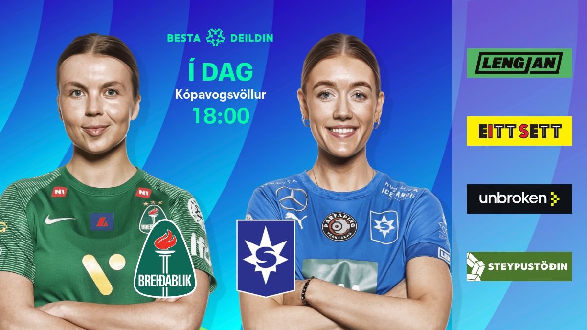 Stórleikur á Kópavogsvelli þar sem Breiðablik og Stjarnan mætast🔥 📌 Kópavogsvöllur ⏲️ 18:00 ⚽️ @BreidablikFC 🆚 @FCStjarnan 🎟️ Miðasala á stubb.is