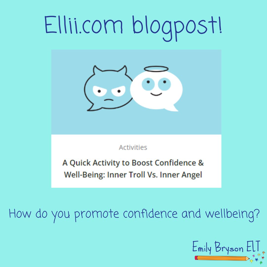 Here's a fun graphic facilitation activity to boost confidence and wellbeing! I've used this a lot with my course participants and students.

How do you promote confidence and wellbeing in your sessions?

ellii.com/blog/activity-…

#TESOL #ESOL #TEFL #ESLteacher #eltprofessional